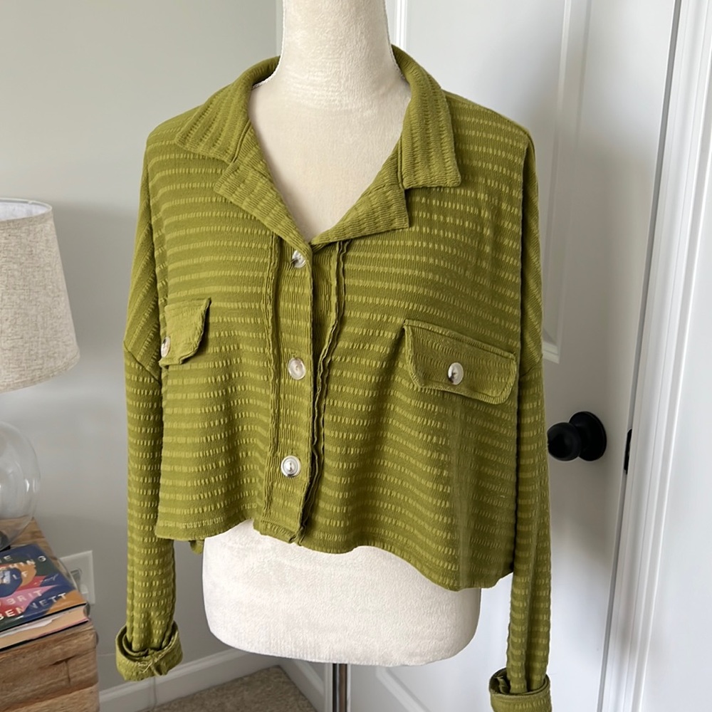 Cropped sweater